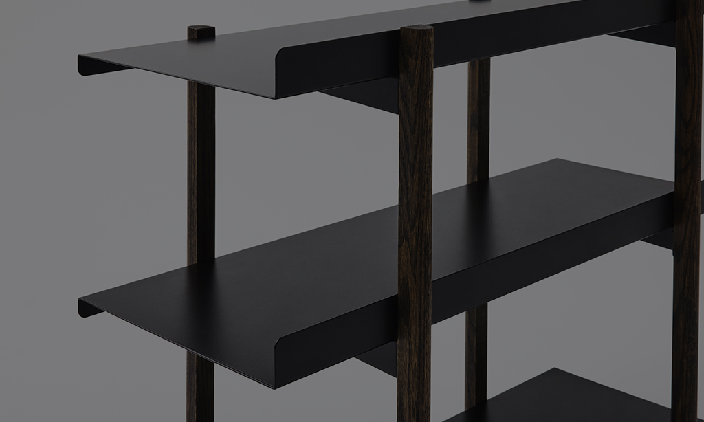 MARGE SHELF BLACK DESIGN