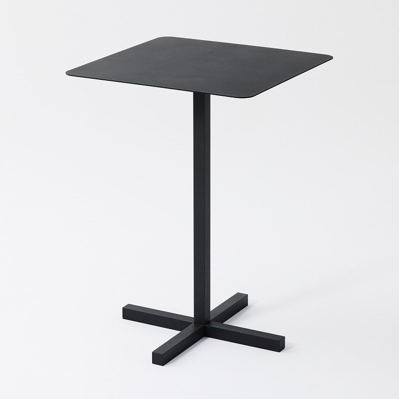SOLID STEEL HIGH DINER TABLE
