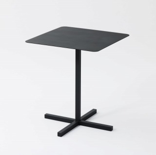 SOLID STEEL DINER TABLE