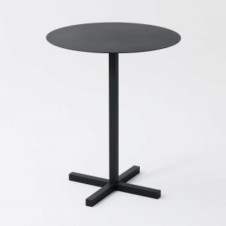 SOLID STEEL HIGH DINER TABLE