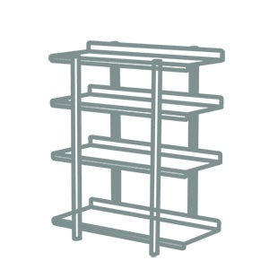 MARGE SHELF BLACK